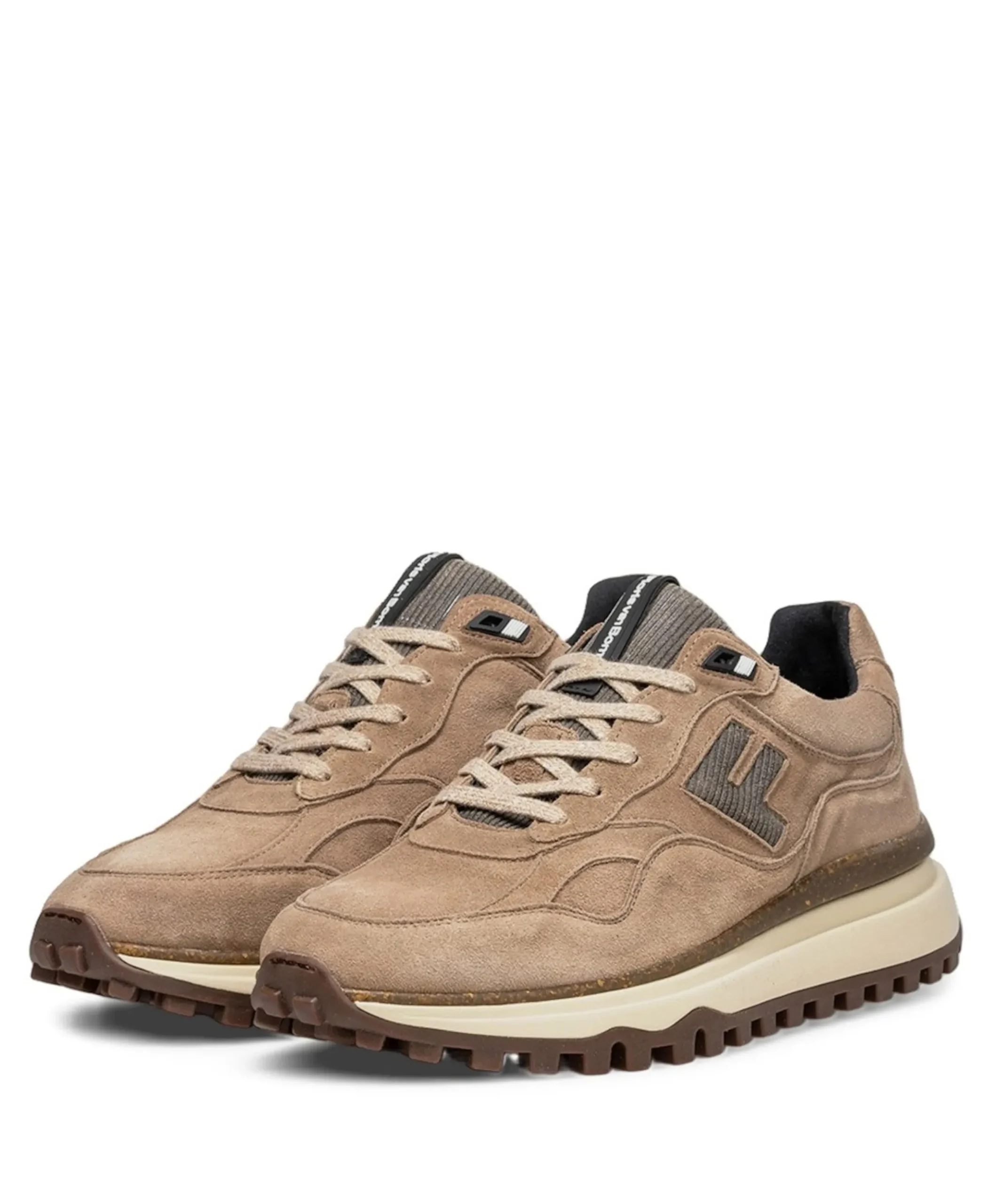 heren sneakers bruin