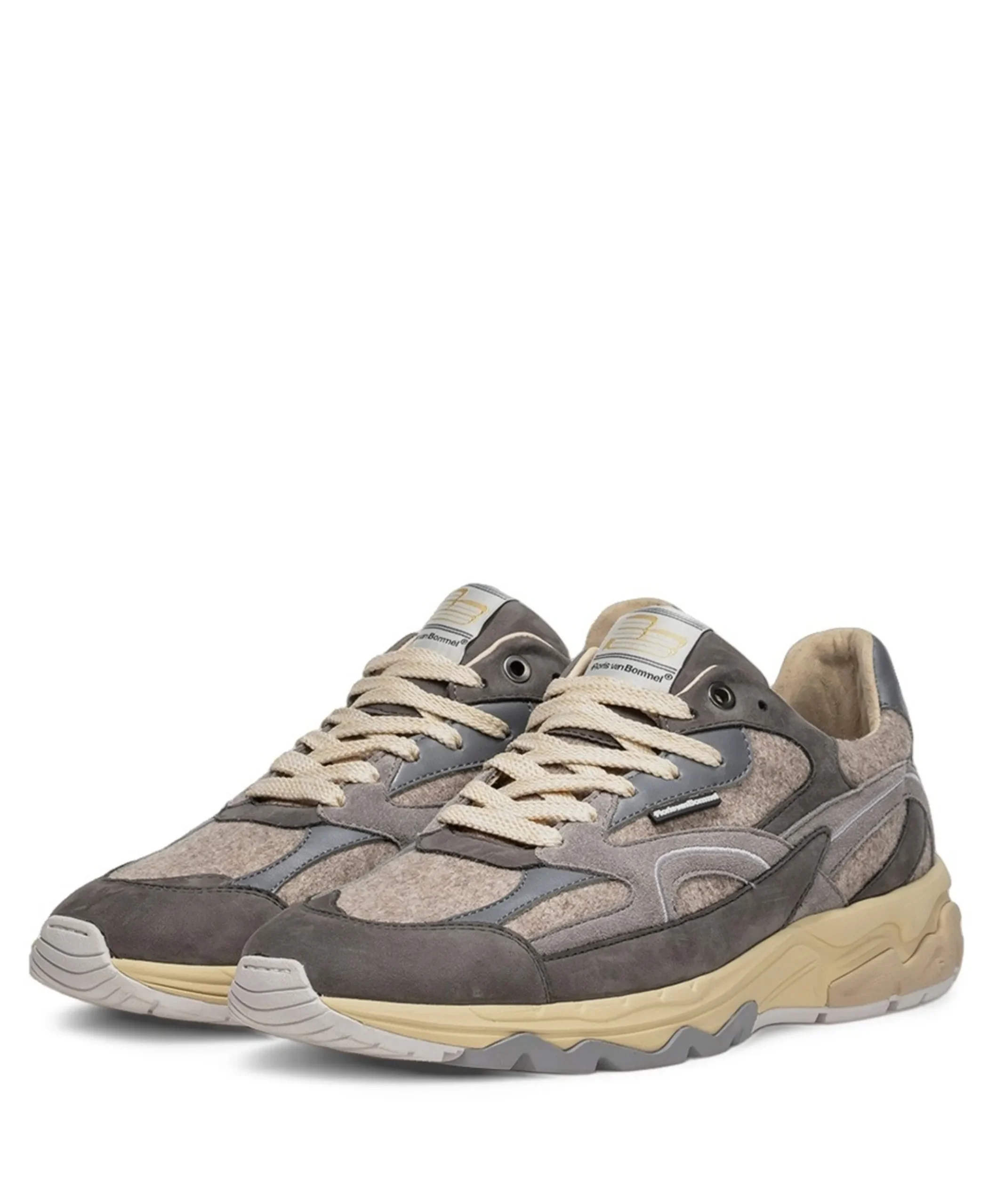 heren sneakers grijs