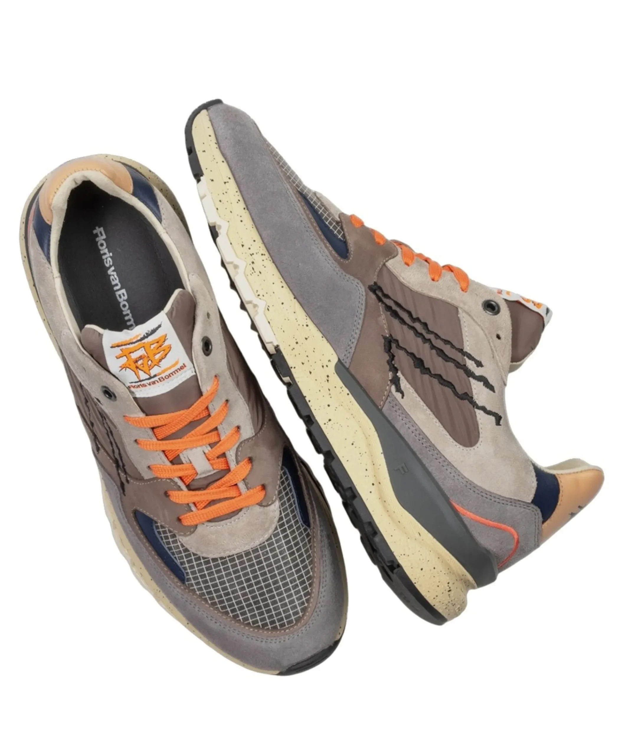 heren sneakers grijs