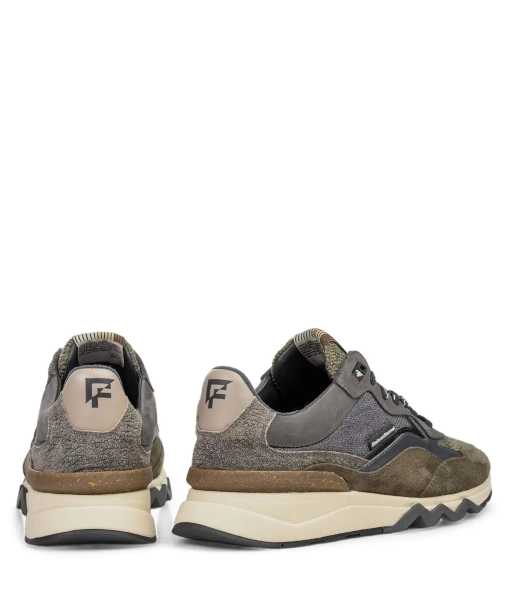 heren sneakers groen