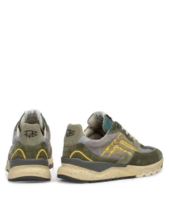 heren sneakers groen
