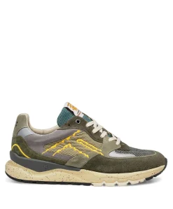 heren sneakers groen