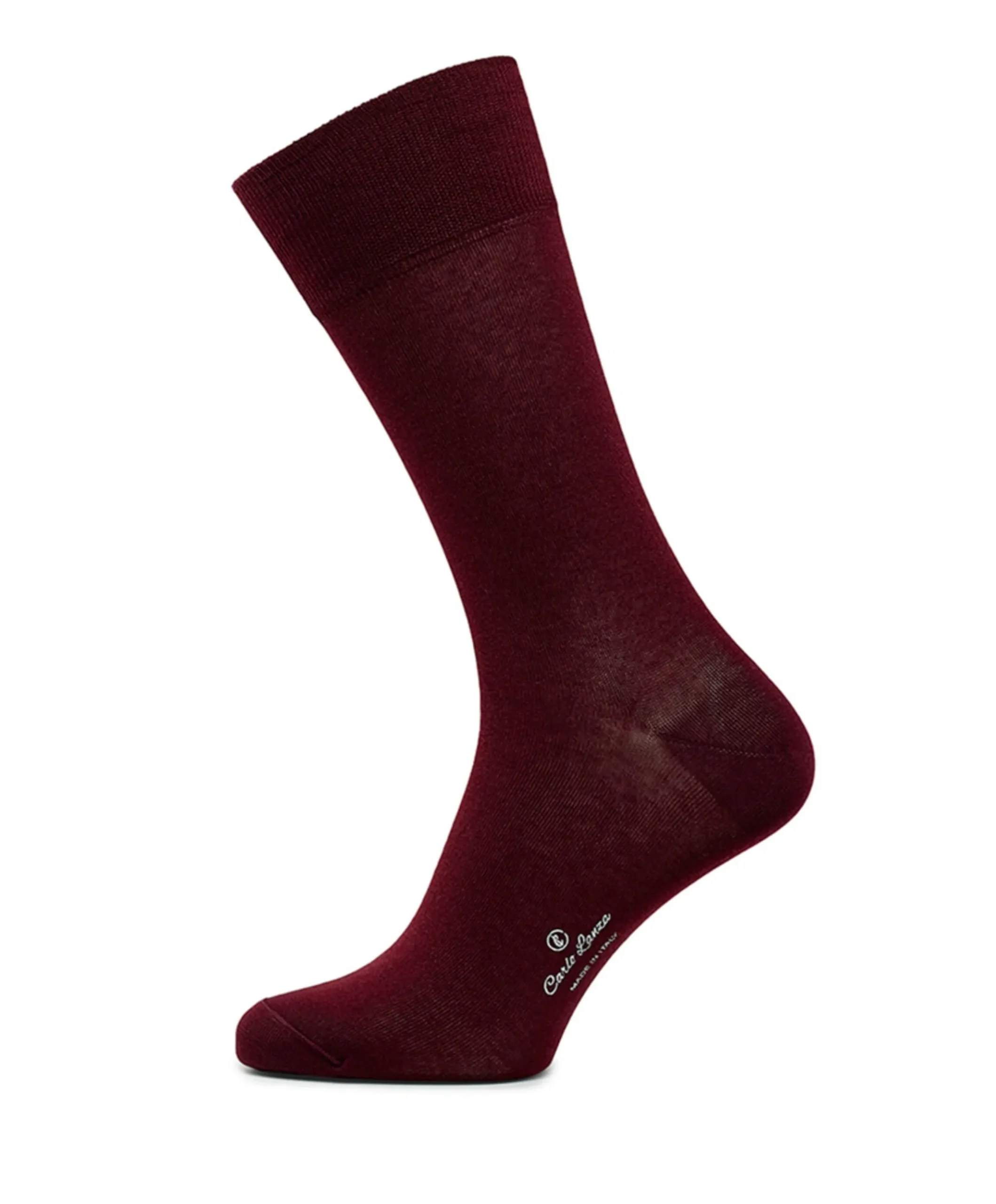 Heren sokken bordeaux