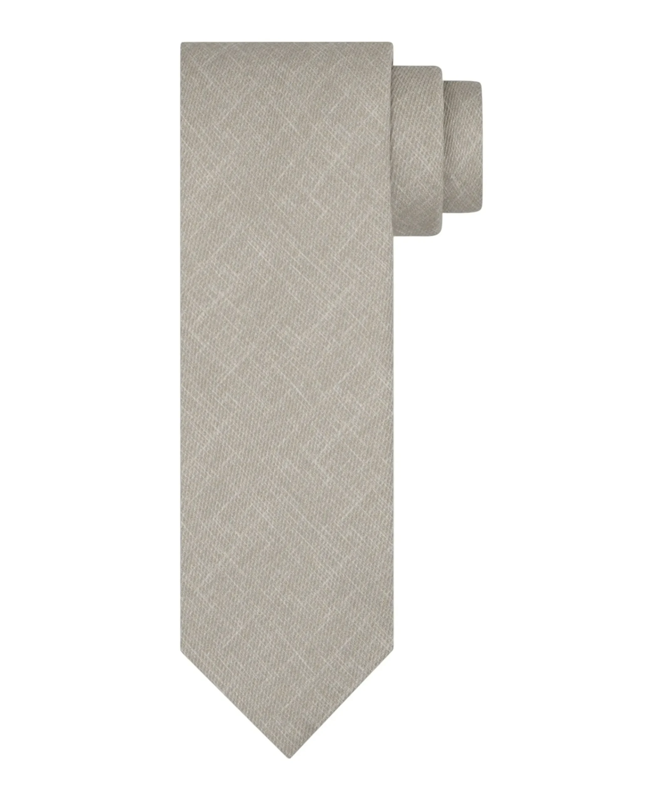 Heren stropdas beige