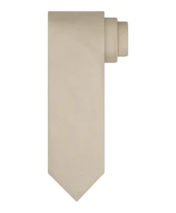 Heren stropdas beige