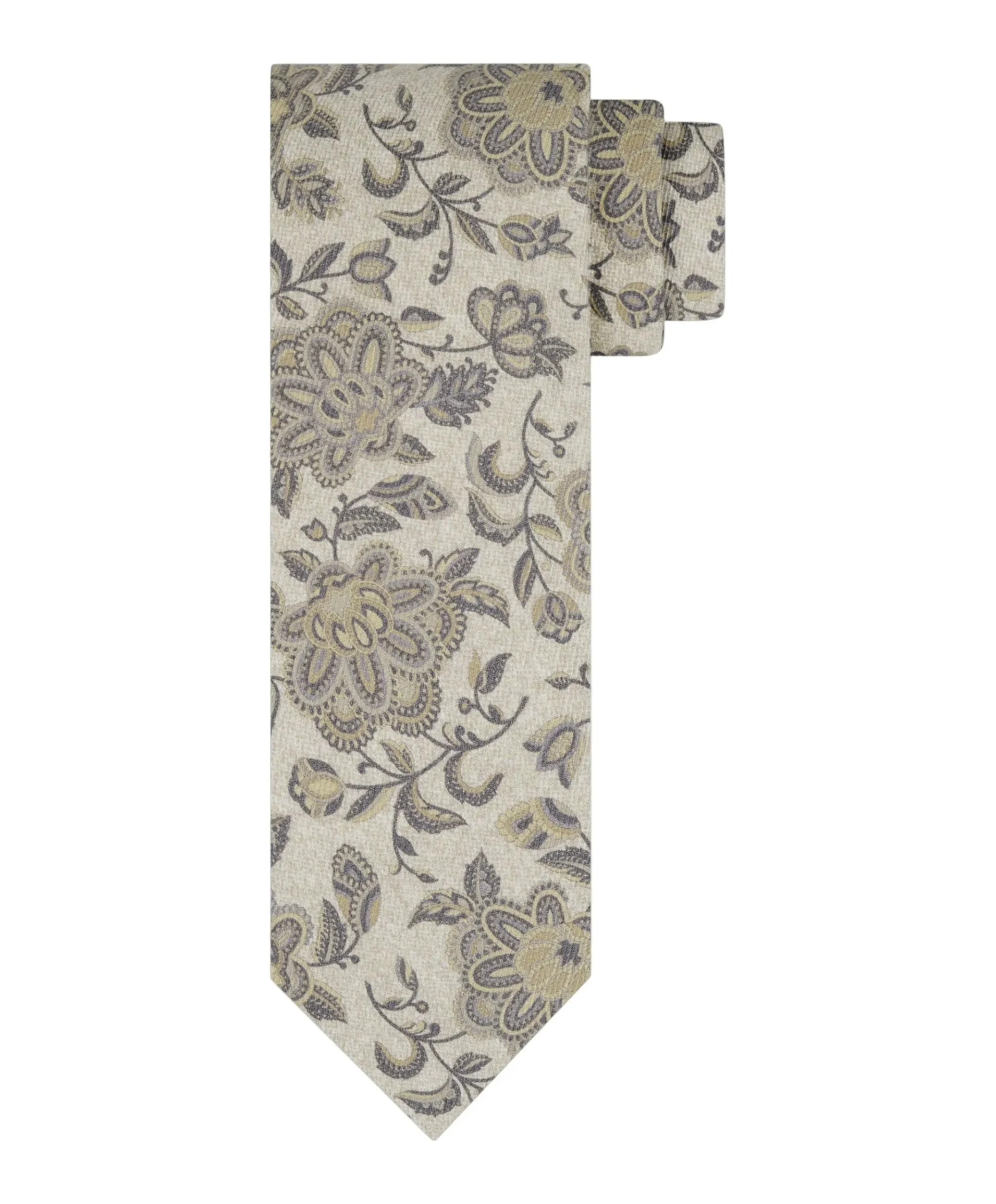 Heren stropdas beige