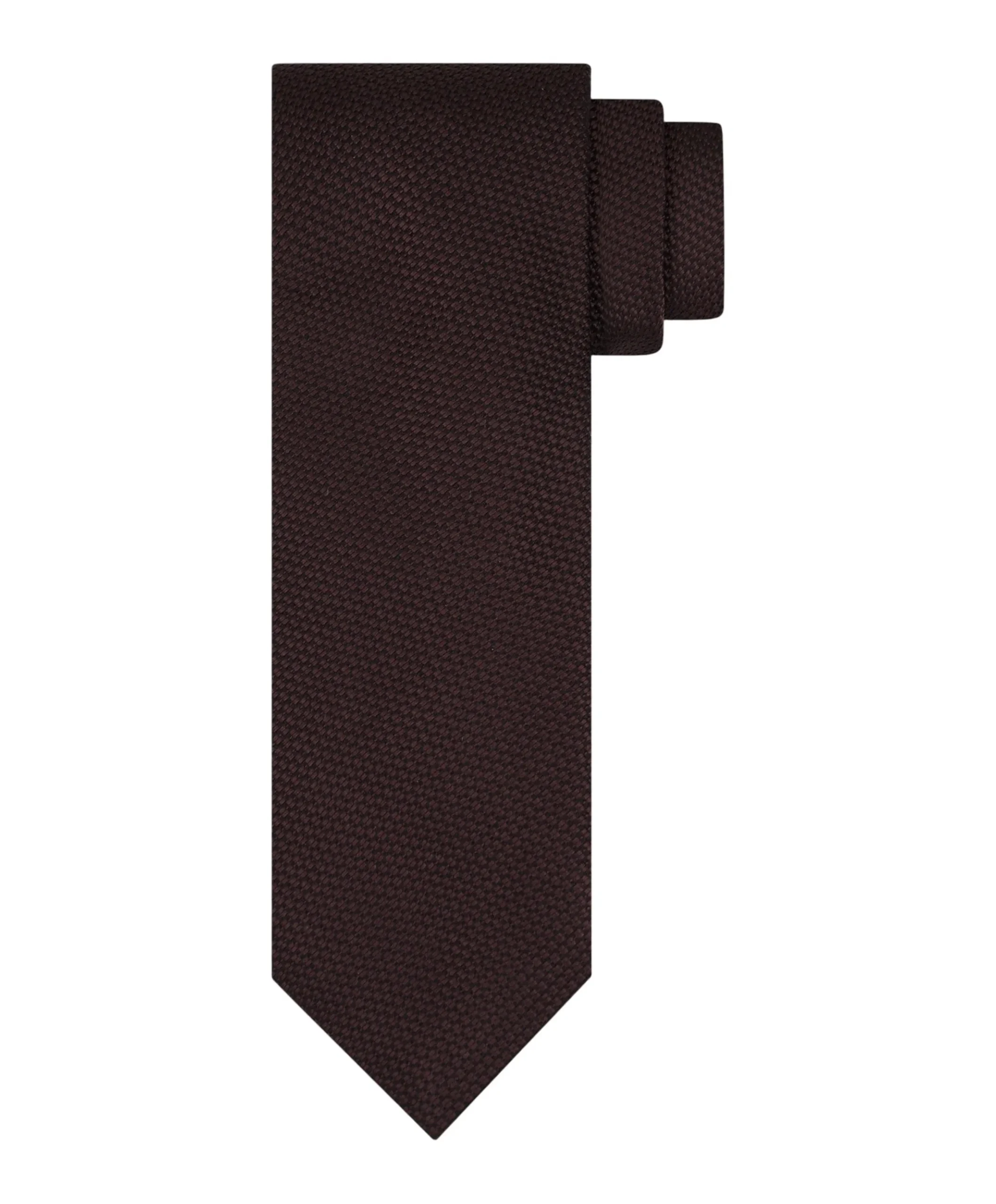 Heren stropdas bordeaux