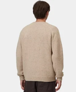 Heren sweater beige