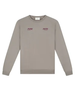 Heren sweater beige