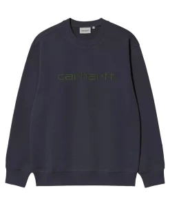 Heren sweater blauw
