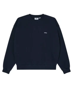 Heren sweater blauw