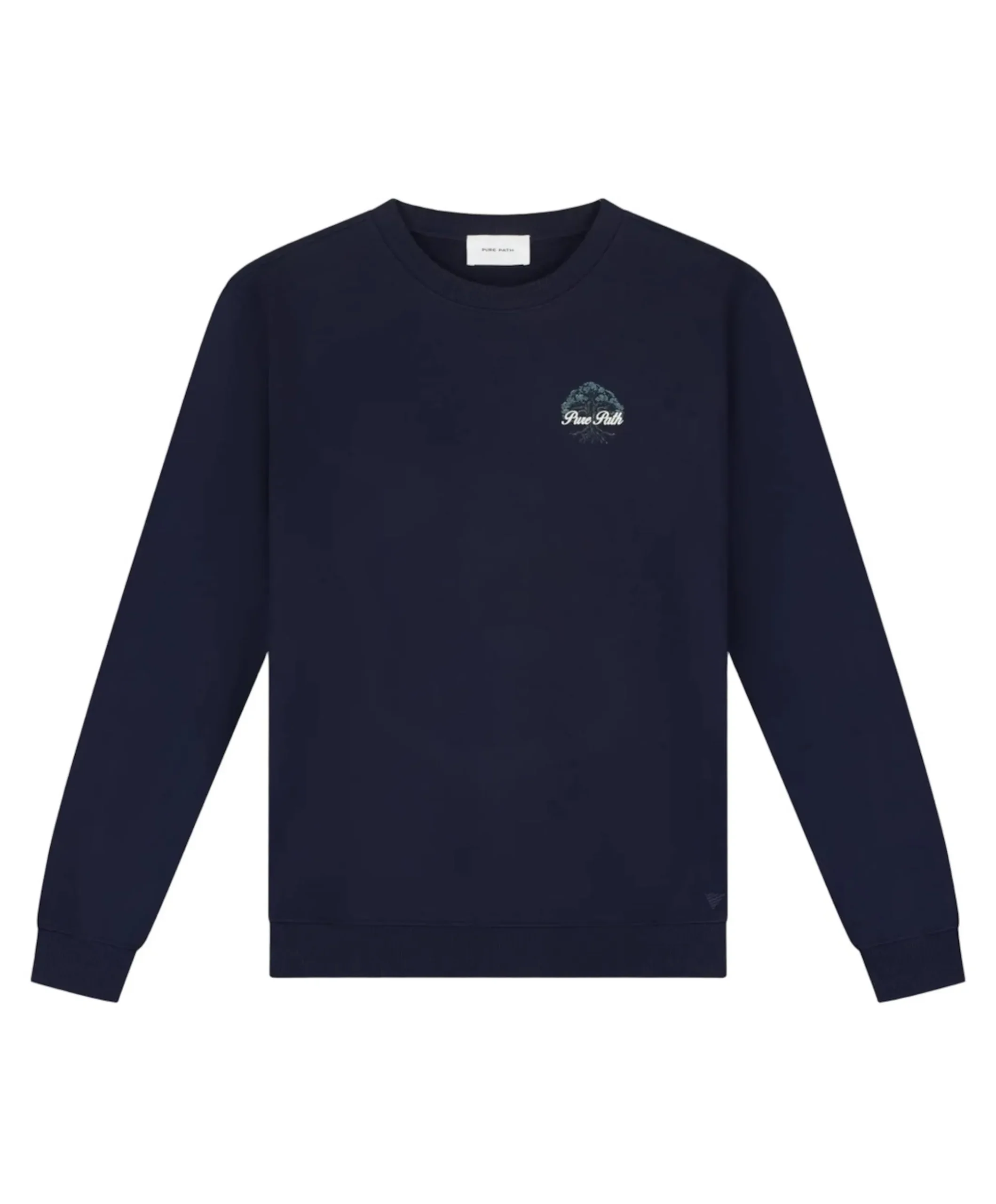 Heren sweater blauw