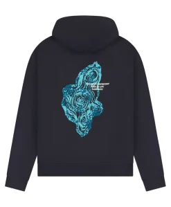 Heren sweater blauw