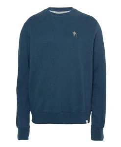 Heren sweater blauw
