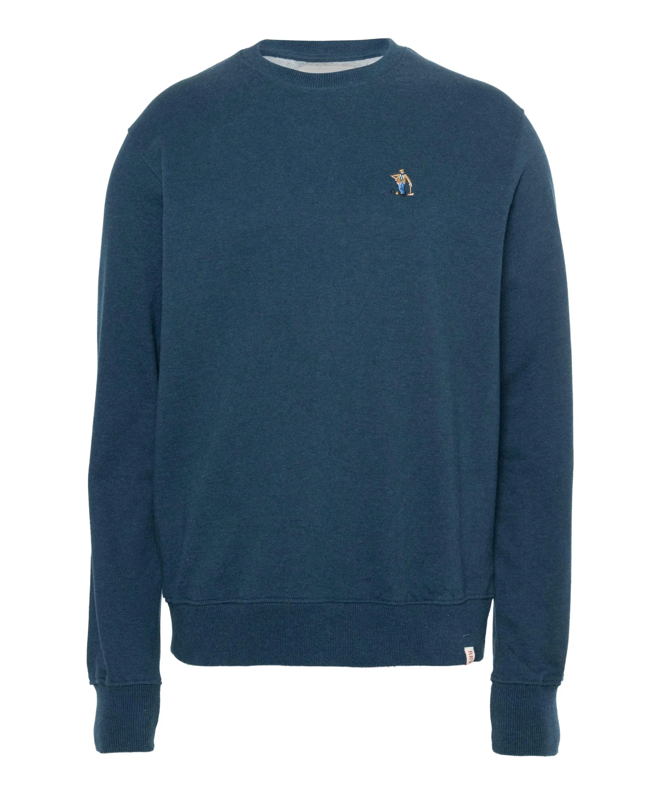 Heren sweater blauw