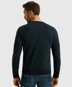 Heren sweater blauw