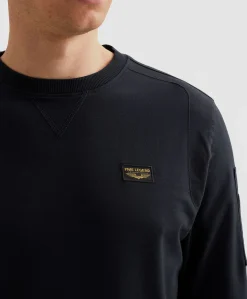 Heren sweater blauw