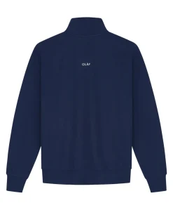 Heren sweater blauw