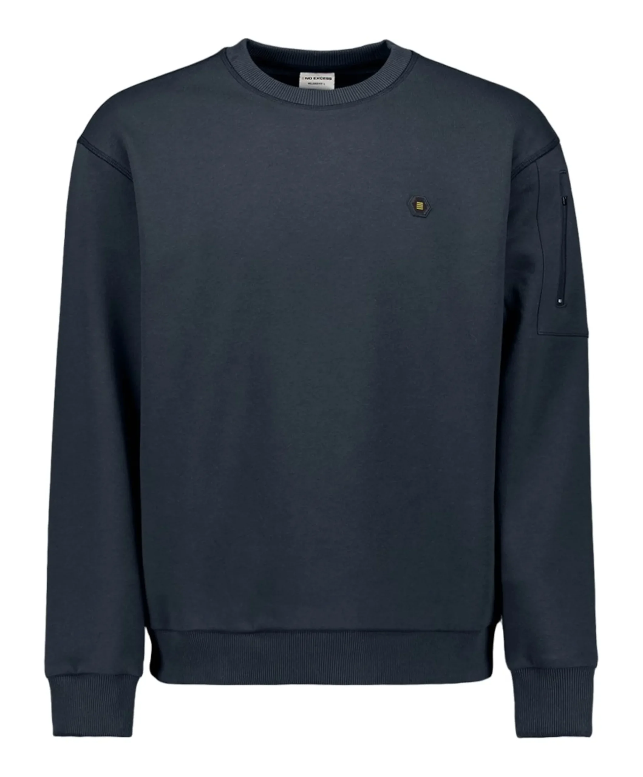 Heren sweater blauw
