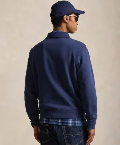 Heren sweater blauw
