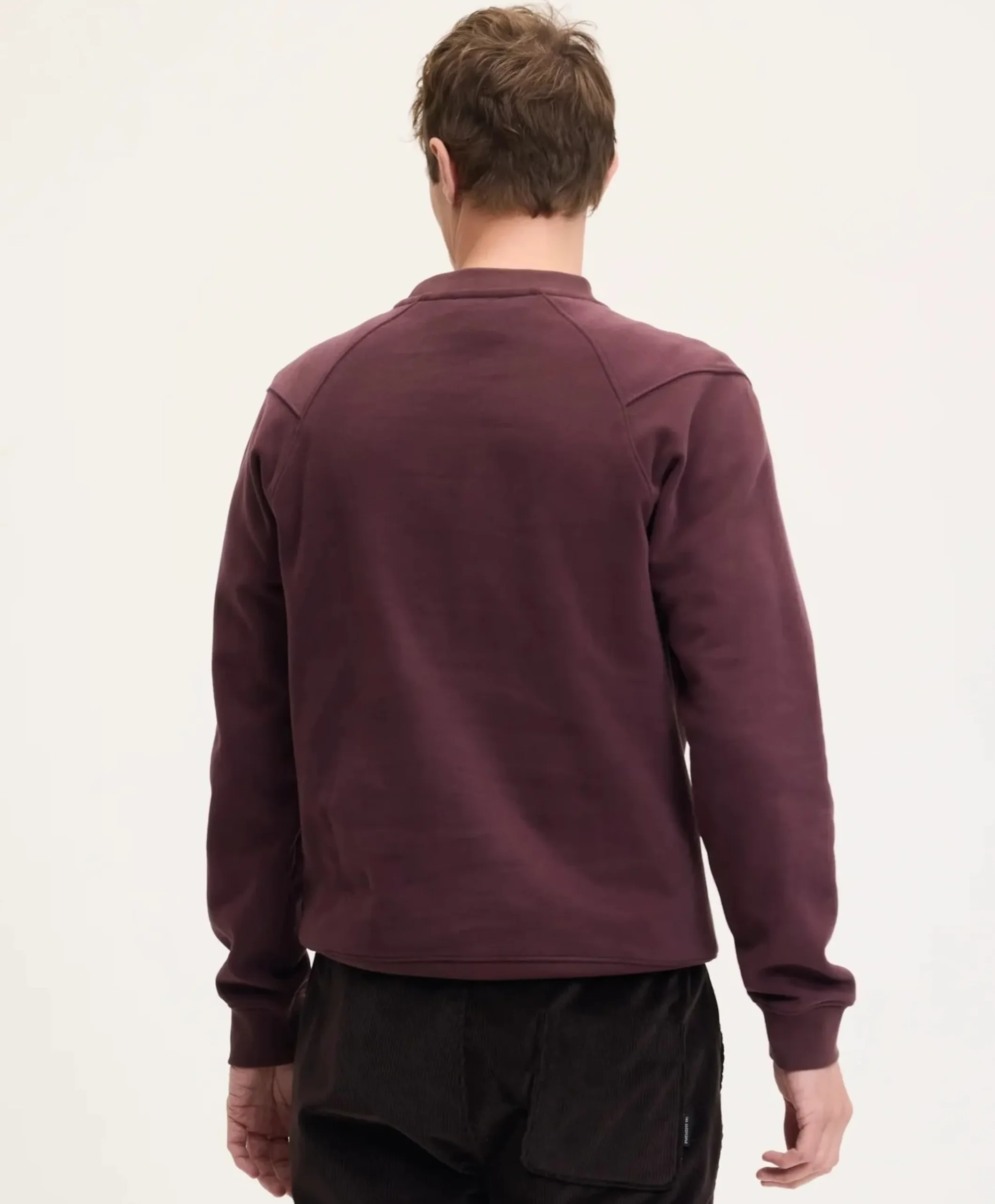 Heren sweater bordeaux