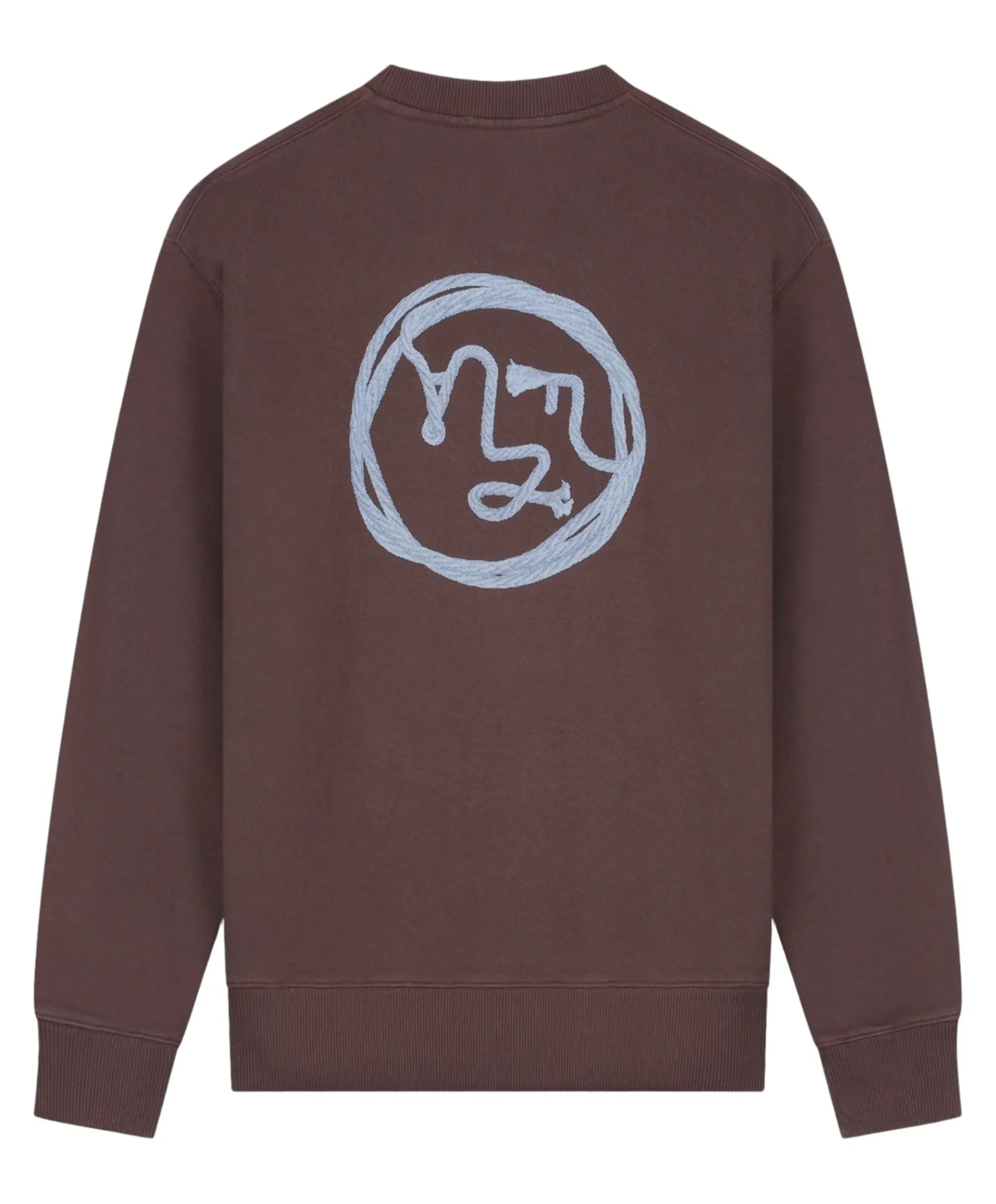 Heren sweater bruin