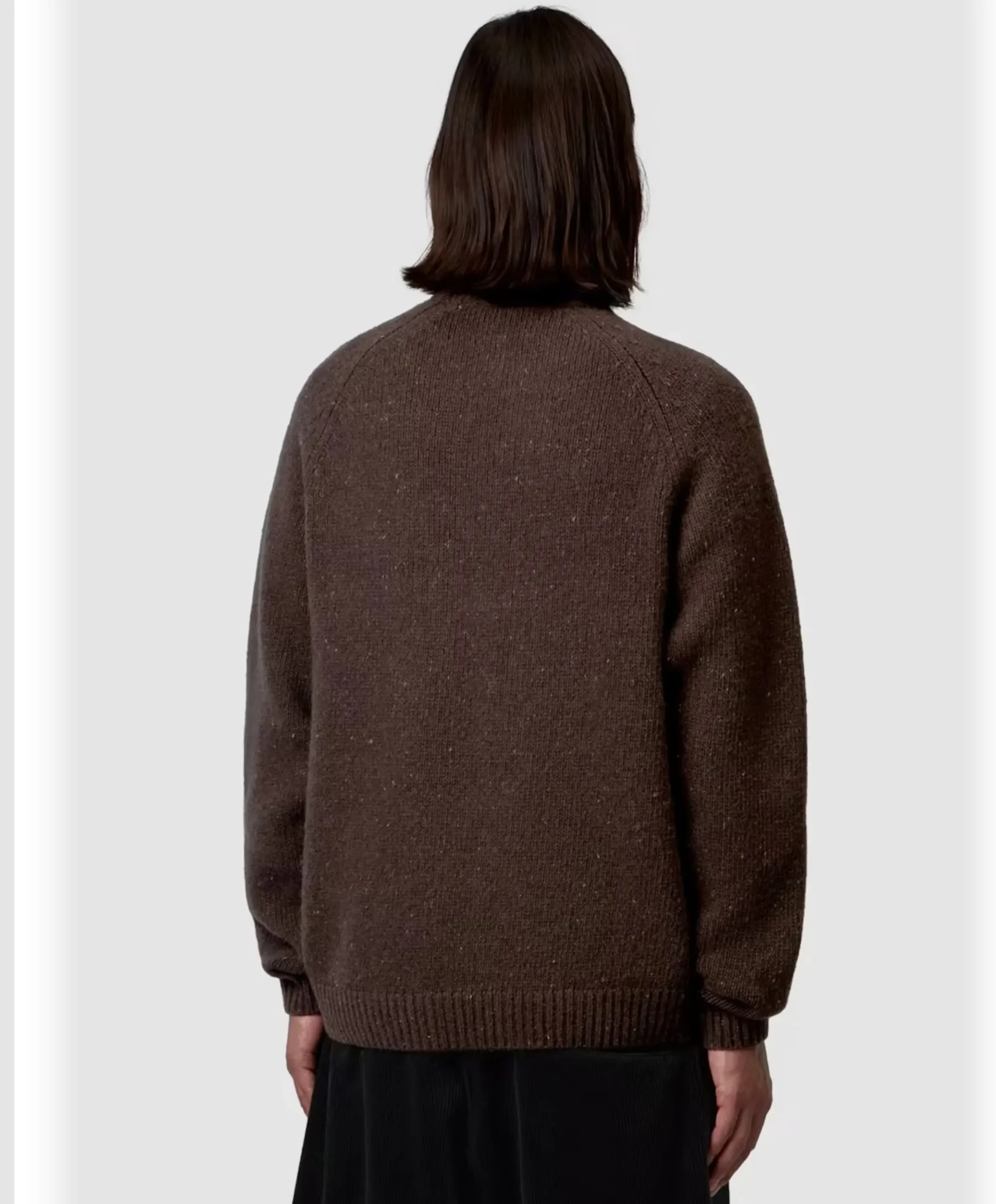 Heren sweater bruin