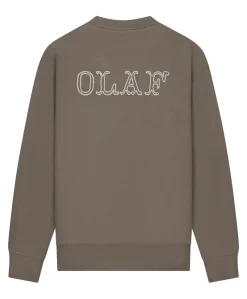 Heren sweater bruin