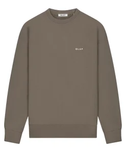 Heren sweater bruin