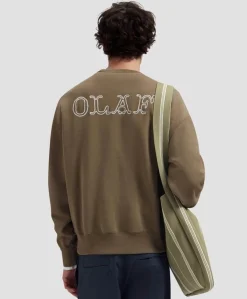 Heren sweater bruin
