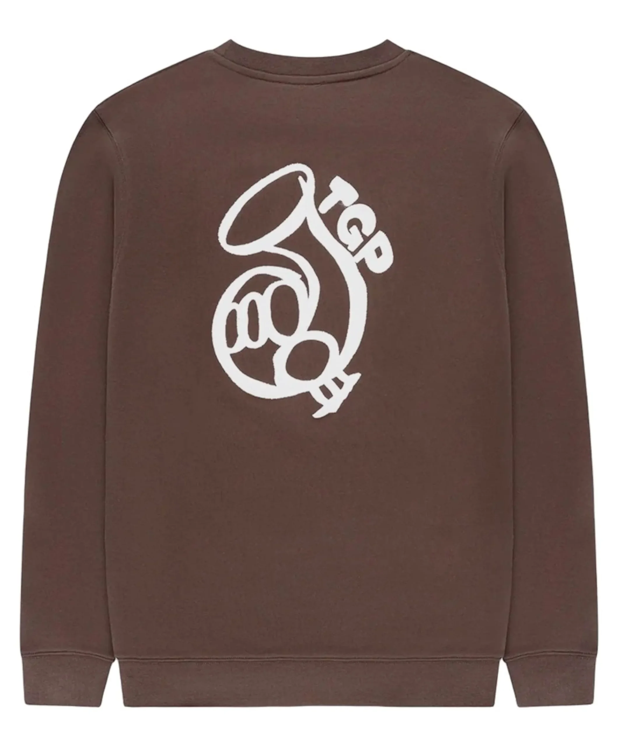 Heren sweater bruin