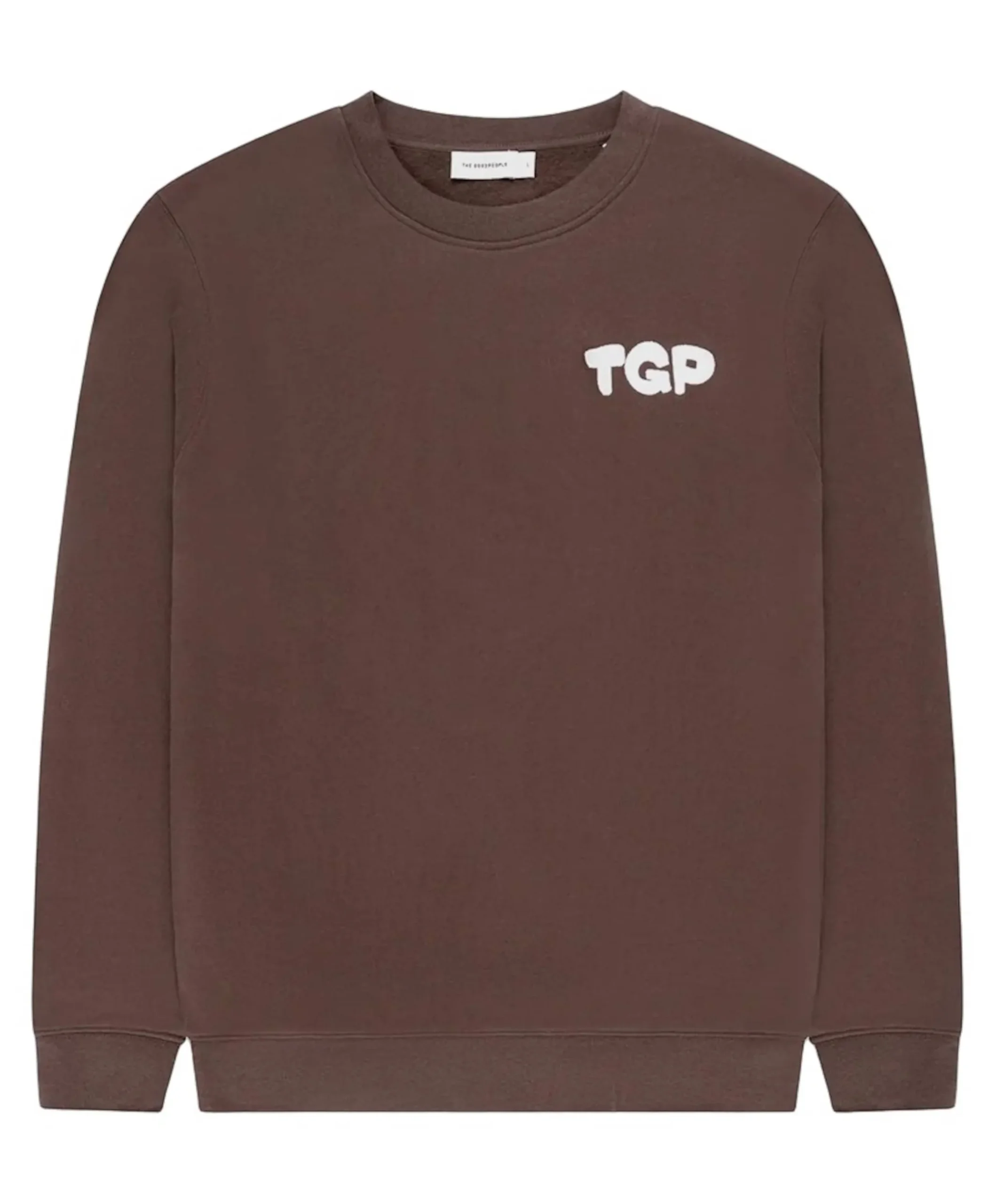 Heren sweater bruin