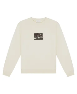 Heren sweater ecru