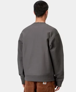 Heren sweater grijs