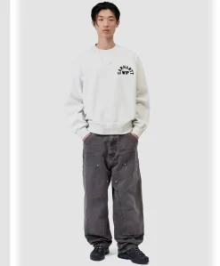 Heren sweater grijs