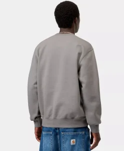 Heren sweater grijs