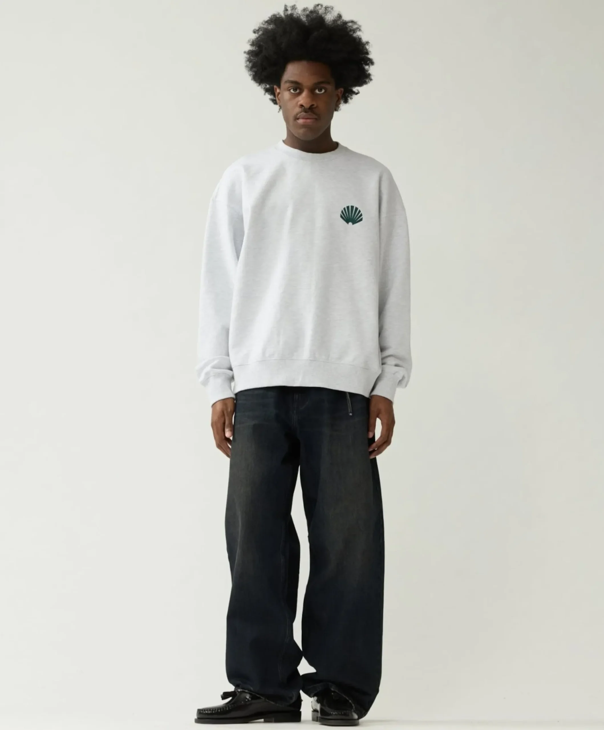 Heren sweater grijs