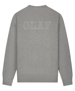Heren sweater grijs