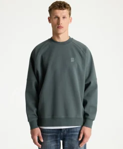 Heren sweater groen