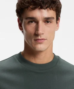 Heren sweater groen