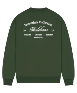 Heren sweater groen
