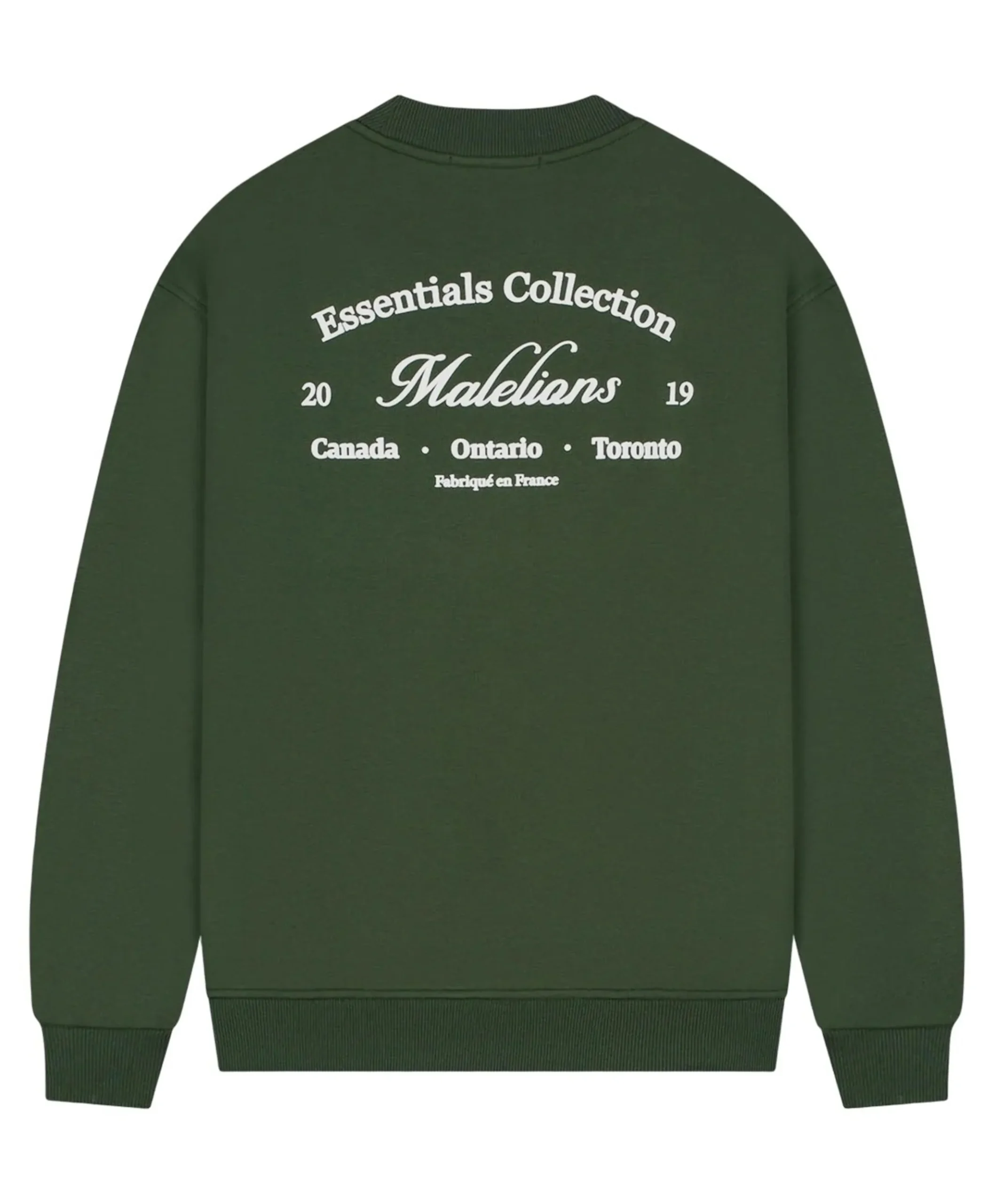 Heren sweater groen