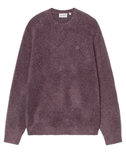 Heren sweater paars