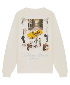 Heren sweater wit