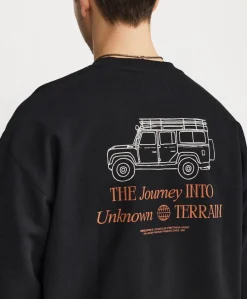 Heren sweater zwart
