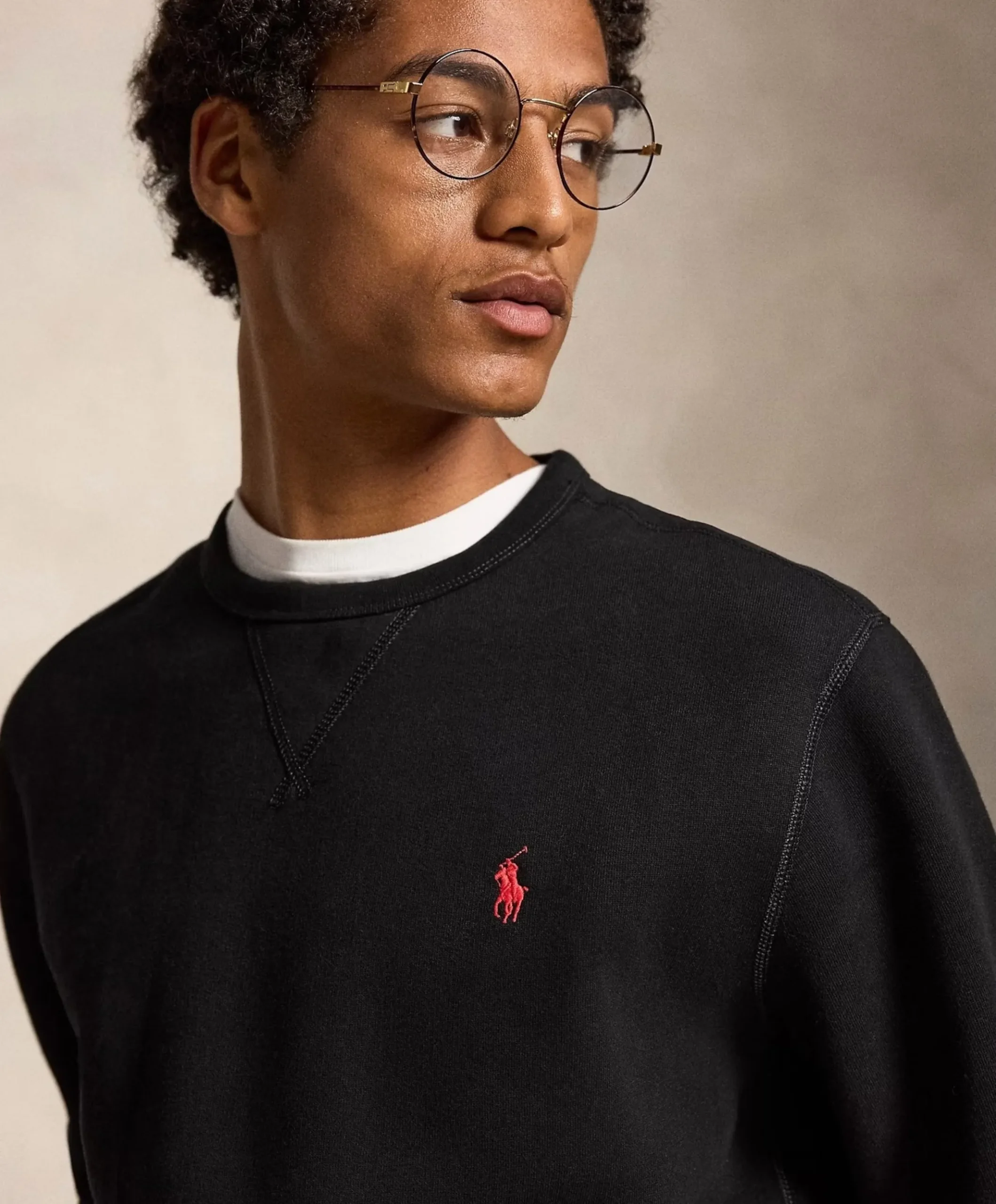 Heren sweater zwart