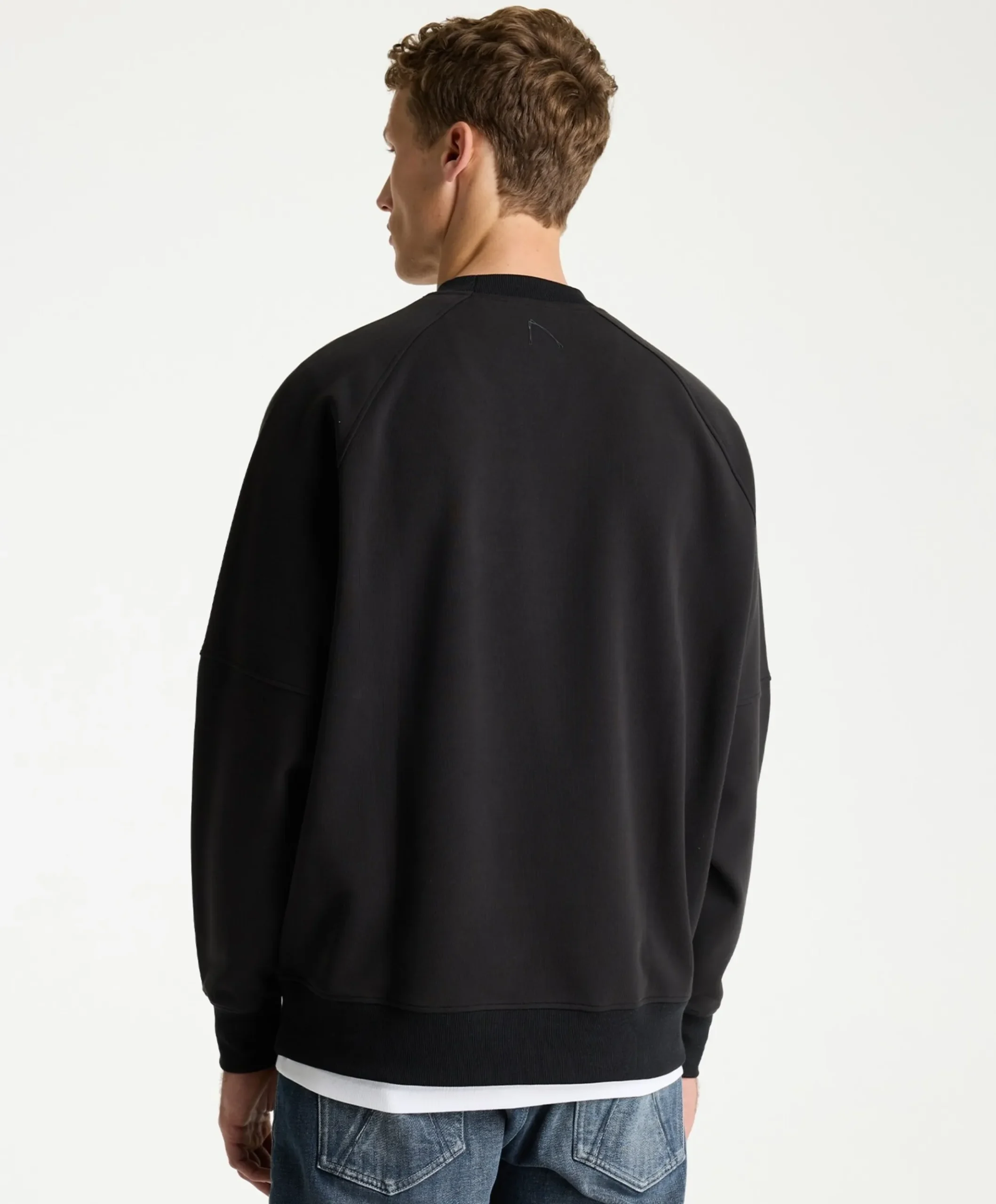 Heren sweater zwart