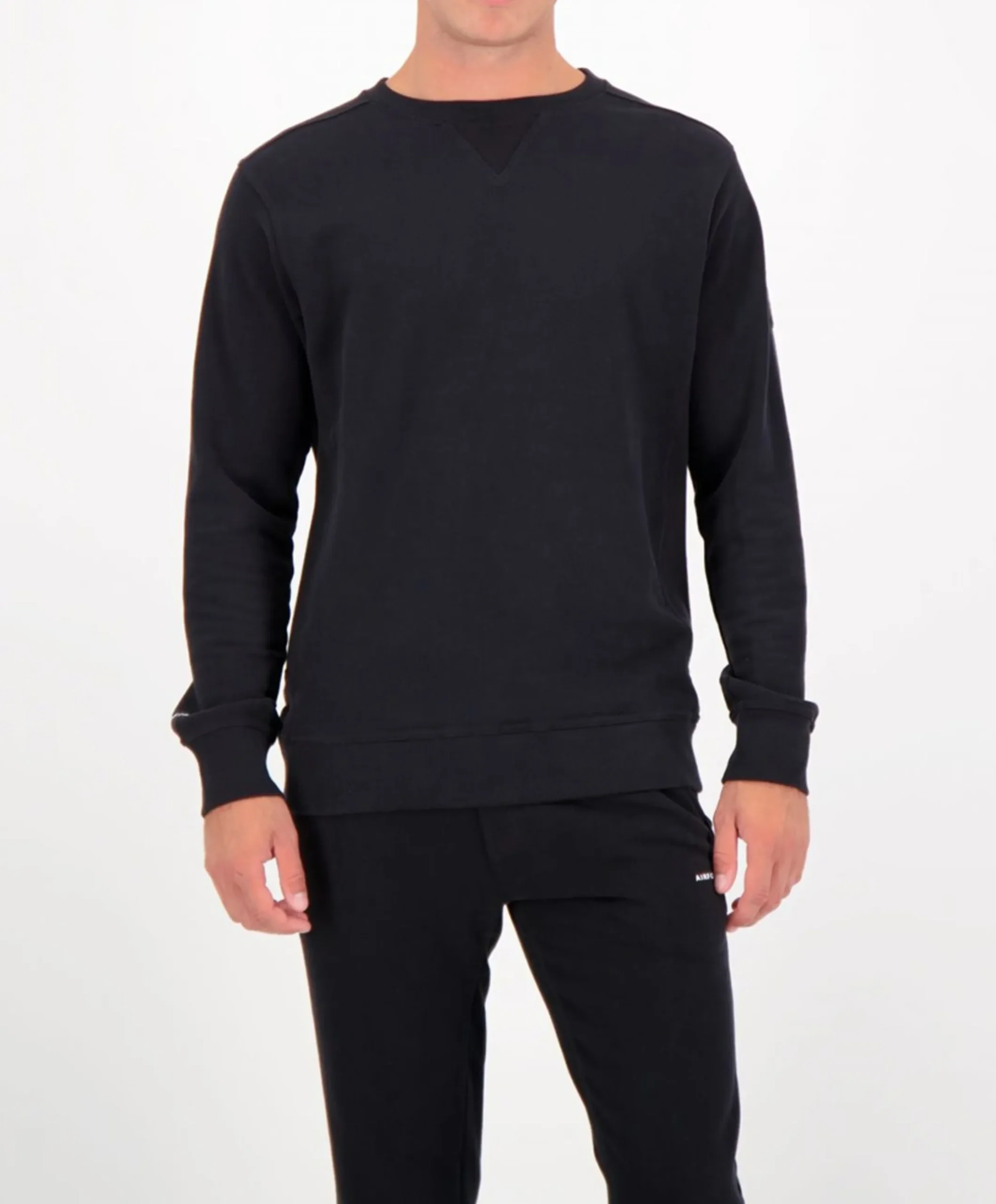 Heren sweater zwart