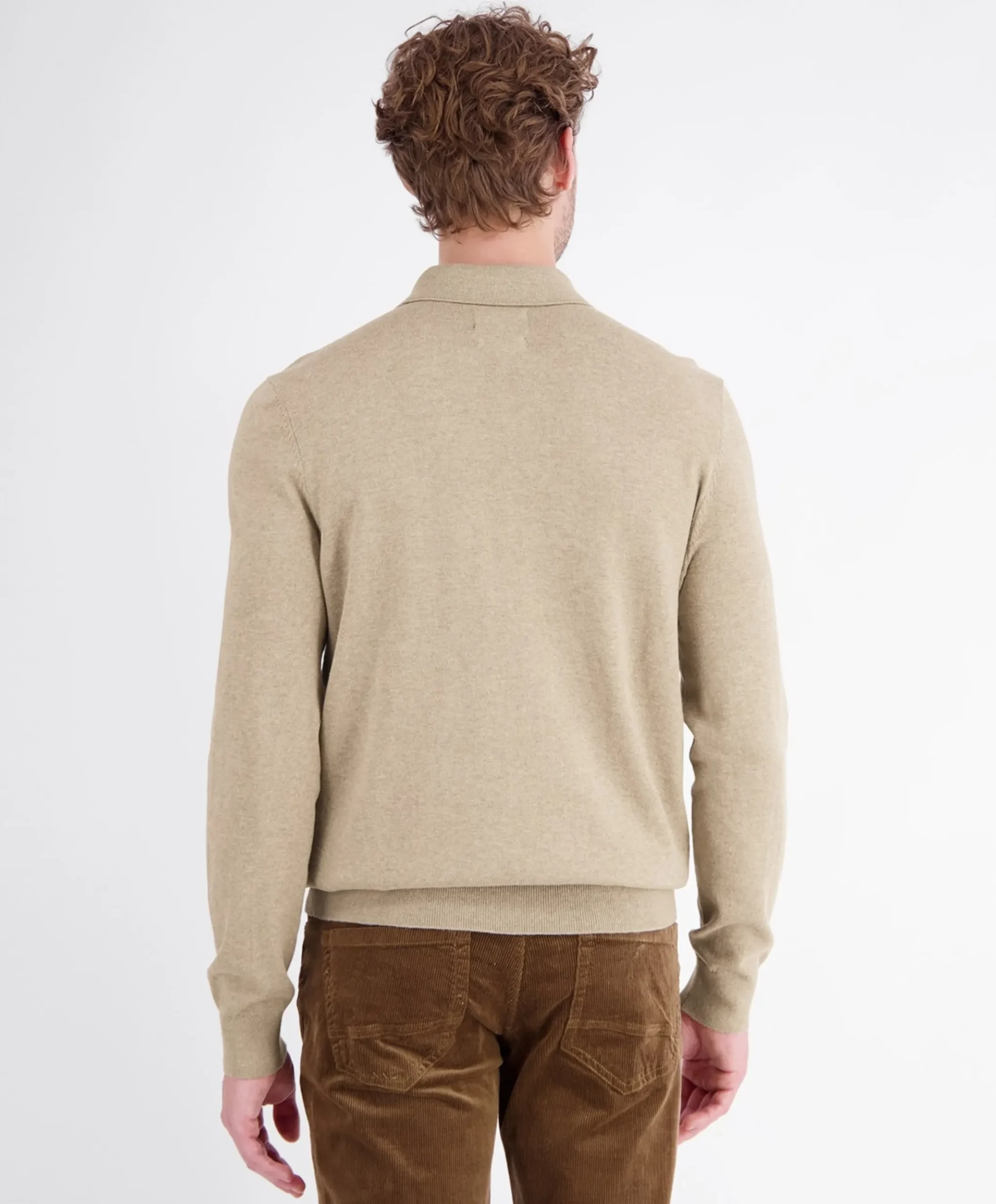 Heren trui beige