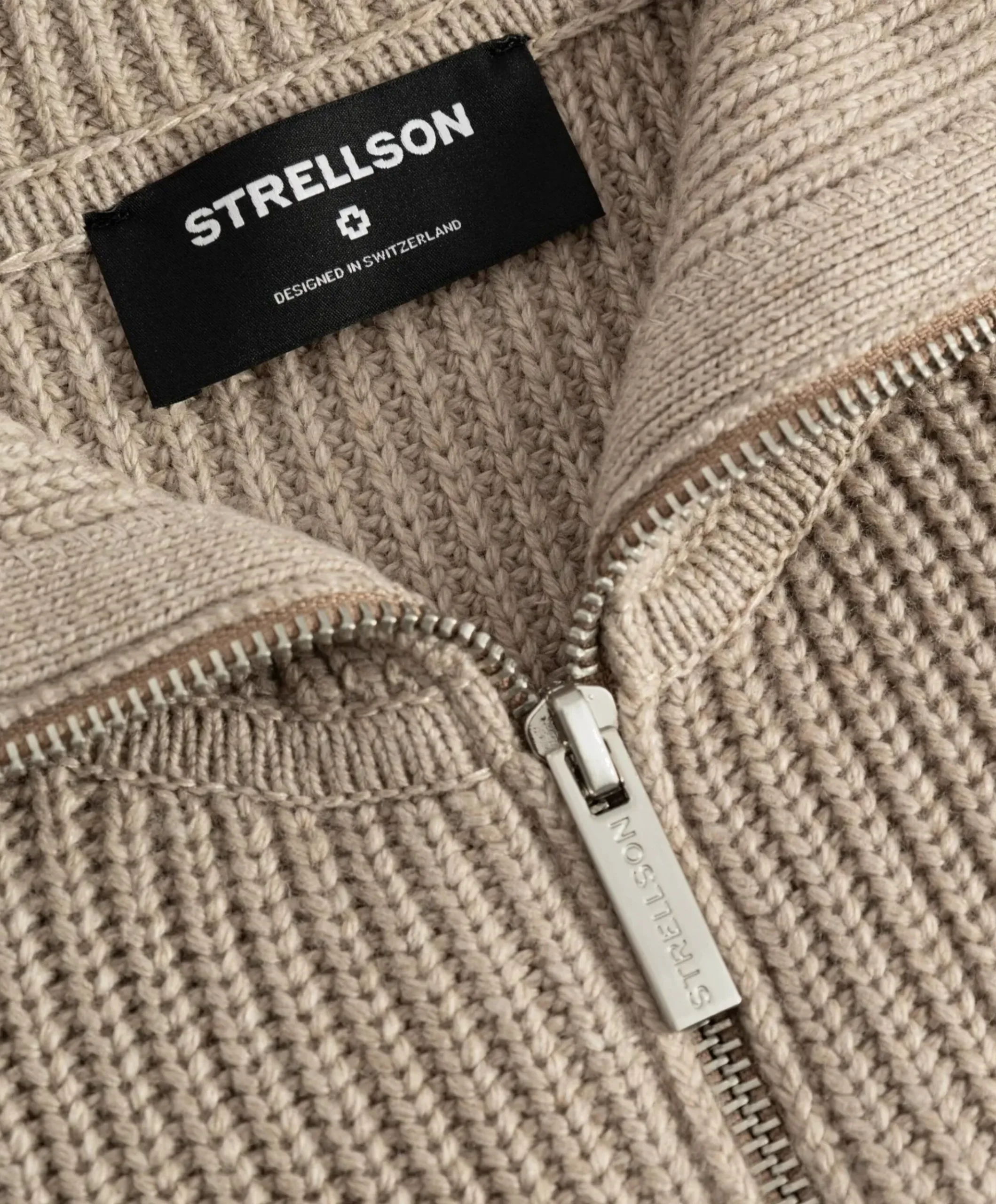 Heren trui beige
